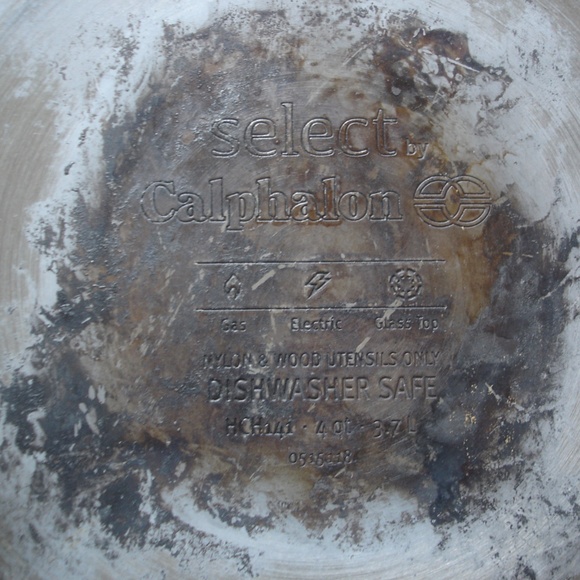 SELECT BY CALPHALON 10" Nonstick 4 Qt Saucepan Skillet Saute Stir Fry Pot HCH141 - Picture 7 of 11